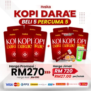Set Keluarga - 5 Kotak Percuma 5 Kotak